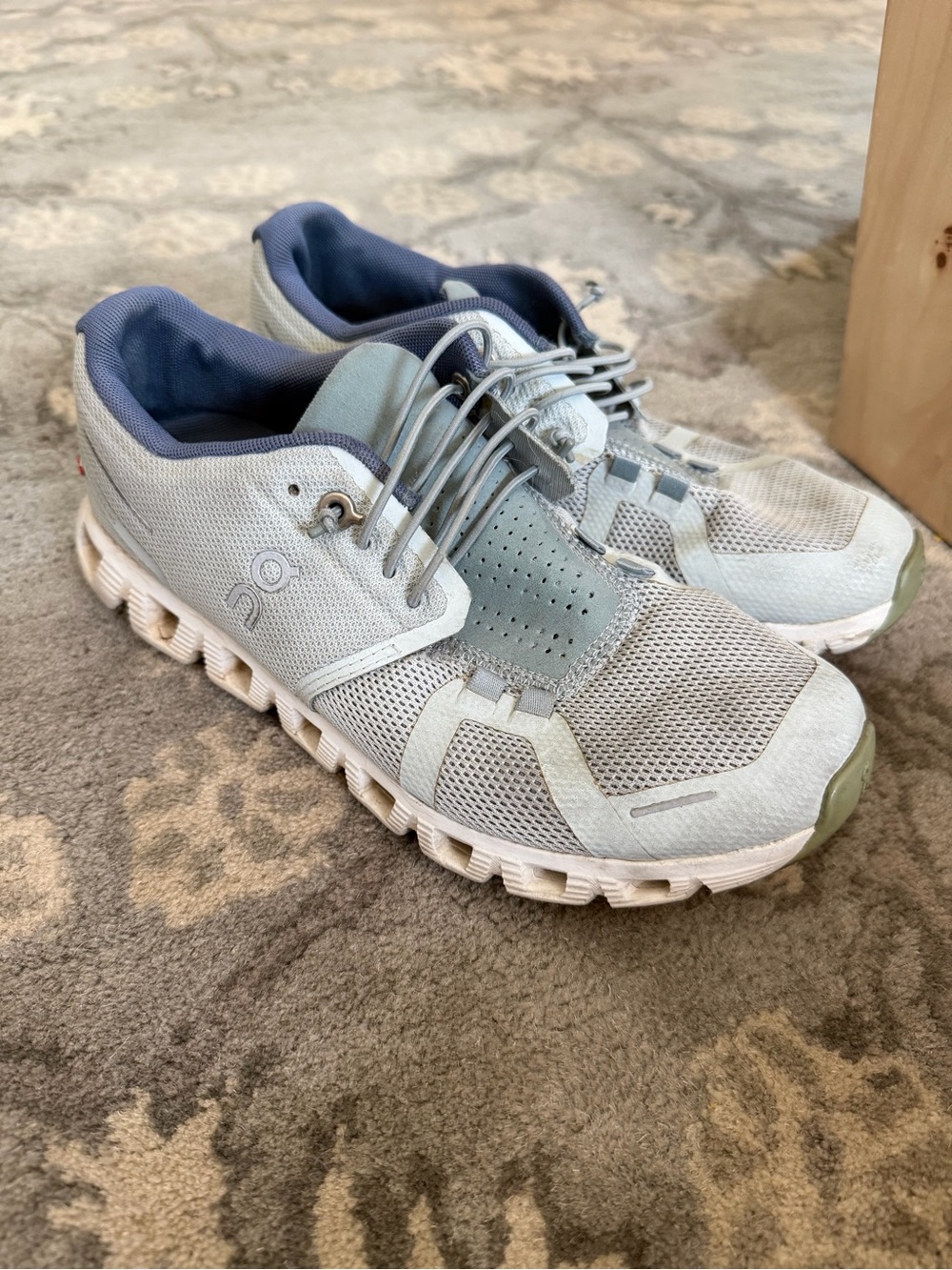 On Running Cloudswift Light Blue Mesh Sneakers